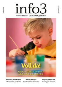 Zeitschrift info3, Januar 2026 - Cover