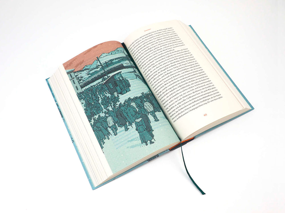Thomas Mann: Der Zauberberg - Layout