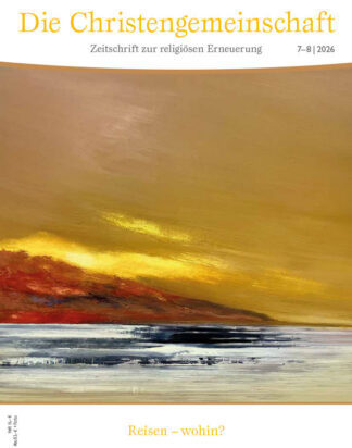 Die Christengemeinschaft, Juli-August 2026 - Cover