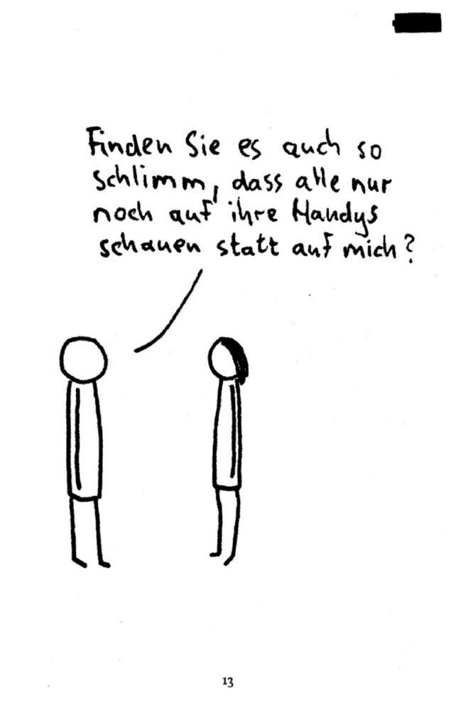 @kriegundfreitag: Wo kein Wille ist, ist auch eine Couch und Das Männchen ohne Eigenschaften - Innenansicht