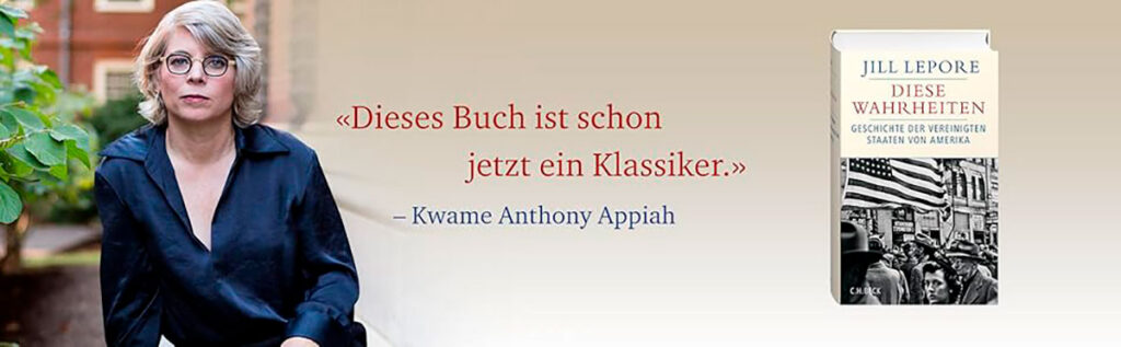 Jill Lepore: Diese Wahrheiten - Layout. Info3 Shop