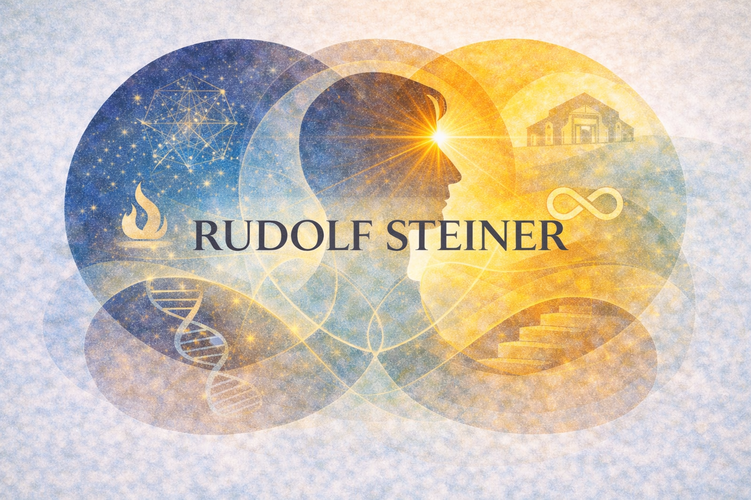 KI-generiertes Bild zum Thema "Rudolf Steiner"
