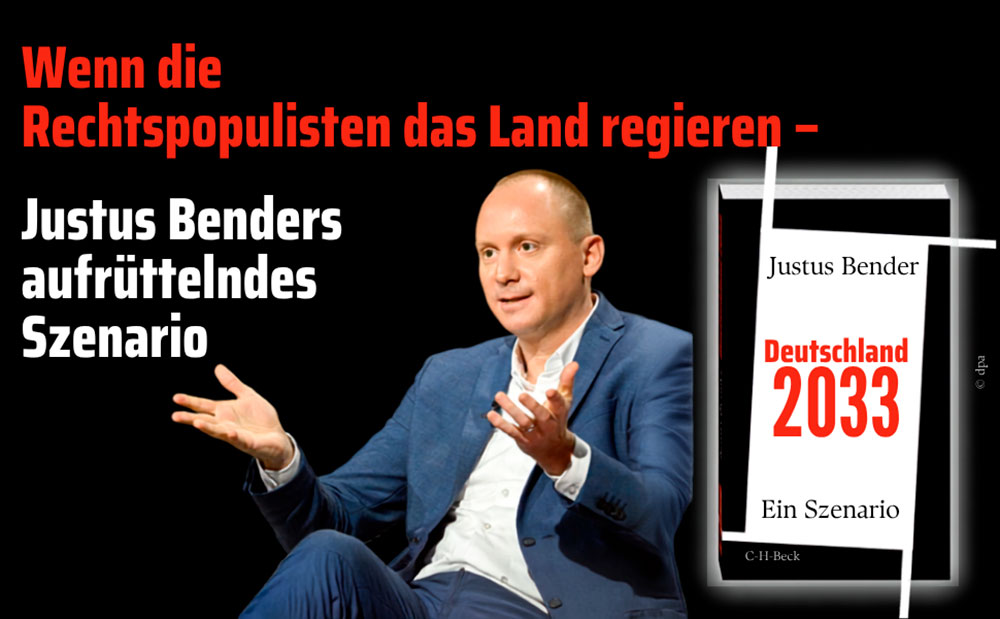 Justus Bender: Deutschland 2033 - Layout