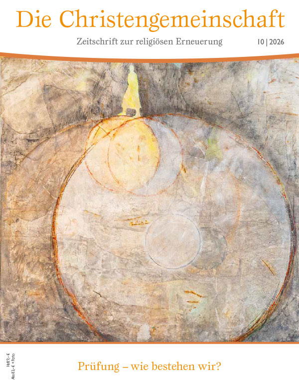 Die Christengemeinschaft, Oktober 2026 - Cover