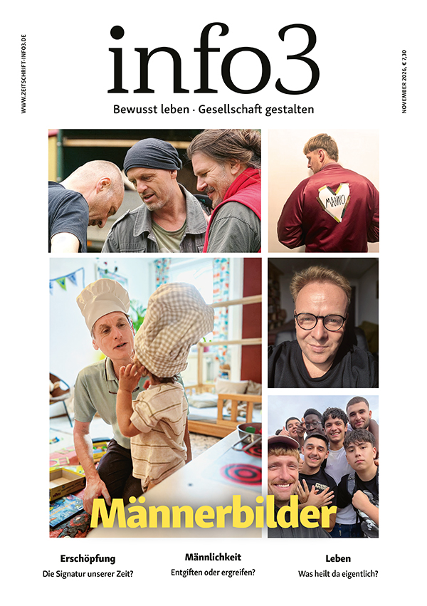 Zeitschrift info3, November 2026 - Cover